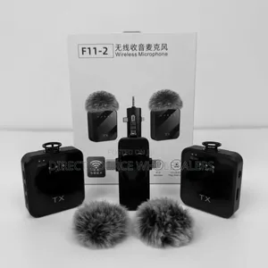 F11-2 Wireless Mic for iPhone Android | Vlogging Mic