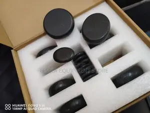 16pcs Professional Hot Massage Stone Black Warmer Rock Set