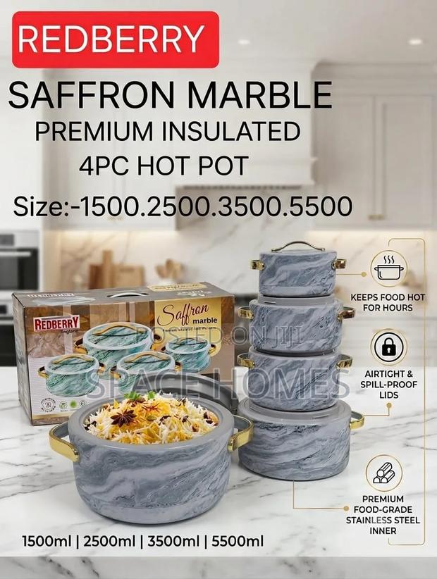 Redberry Premium Range 
Plastic Designer Hotpot