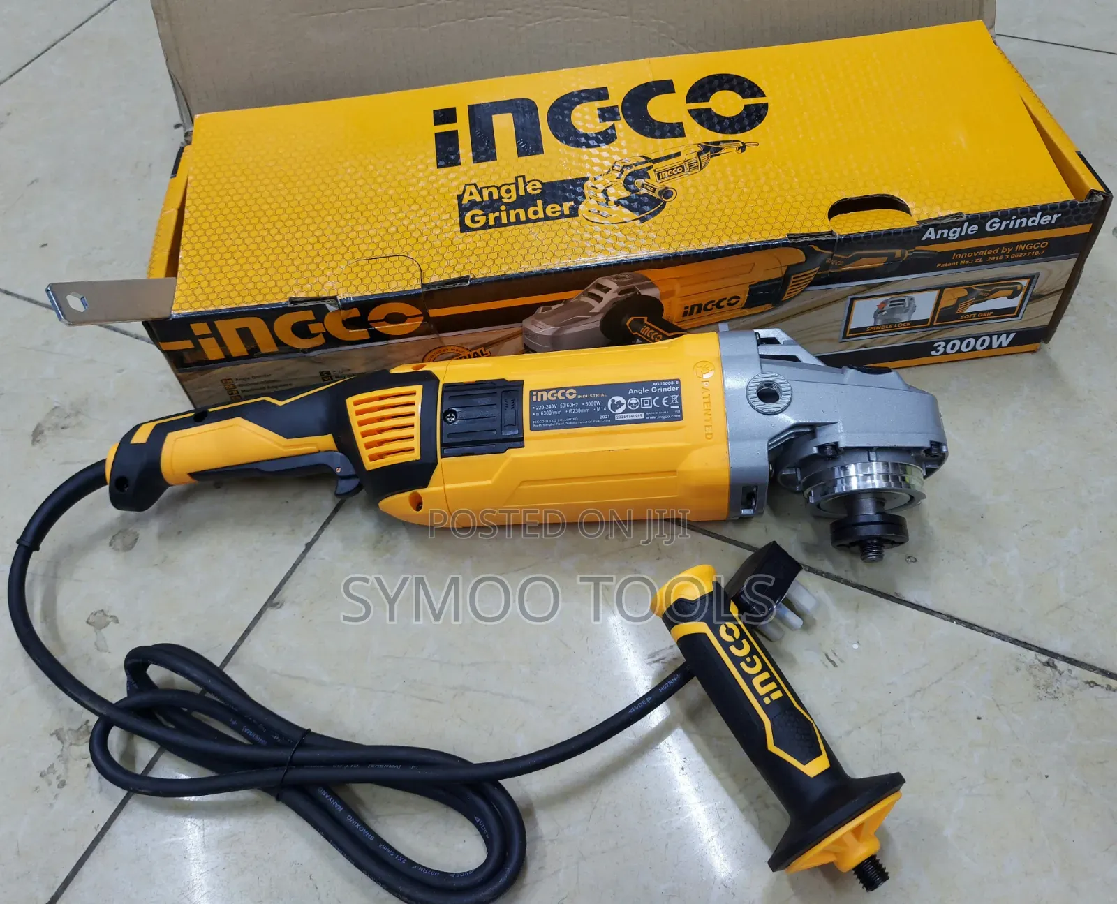 Powerful Heavy-Duty INGCO Angle Grinder