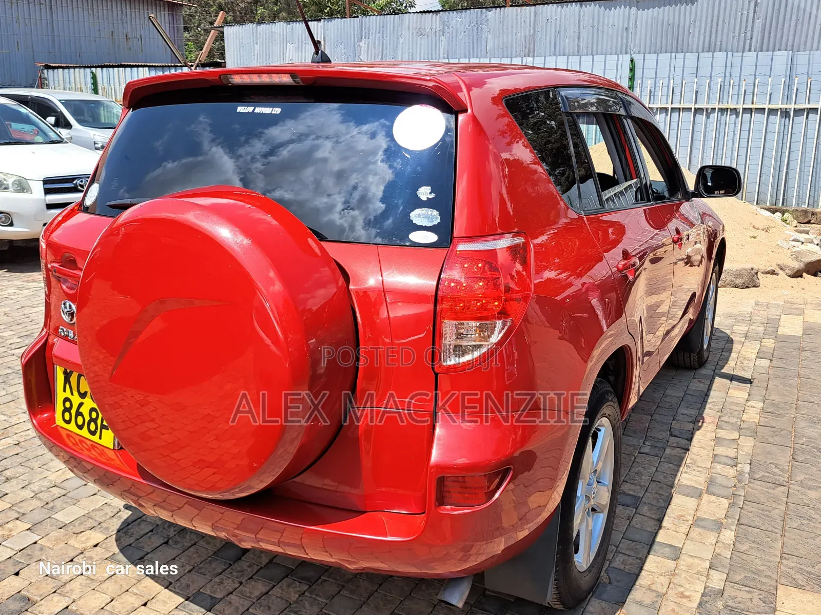 Toyota RAV4 2009 Red