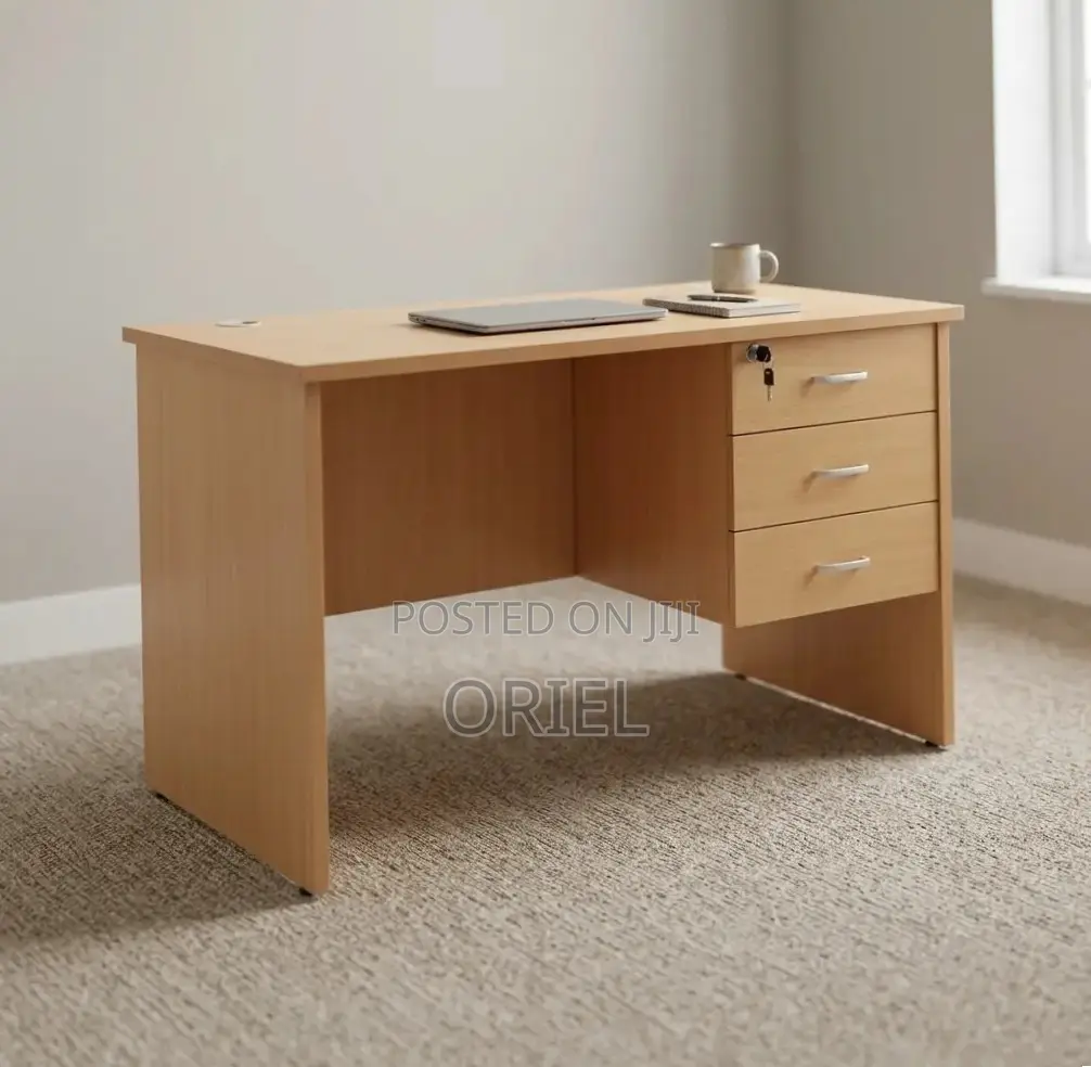 Office Desk : 120CM Staff Work Desk With Drawers