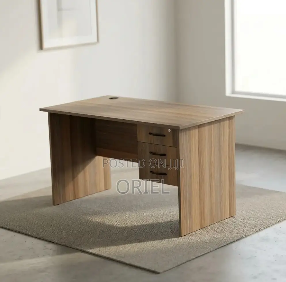 Office Desk : 120CM Staff Work Desk With Drawers