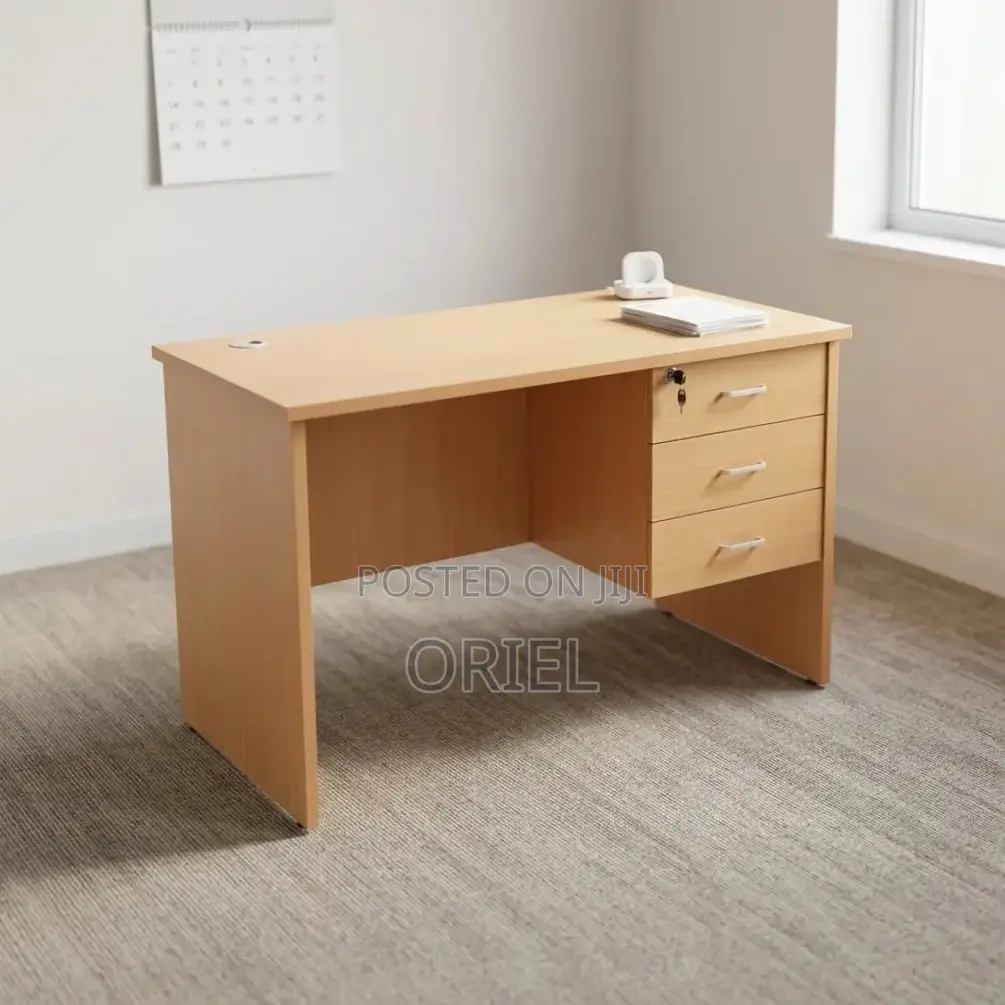 Office Desk : 120CM Staff Work Desk With Drawers