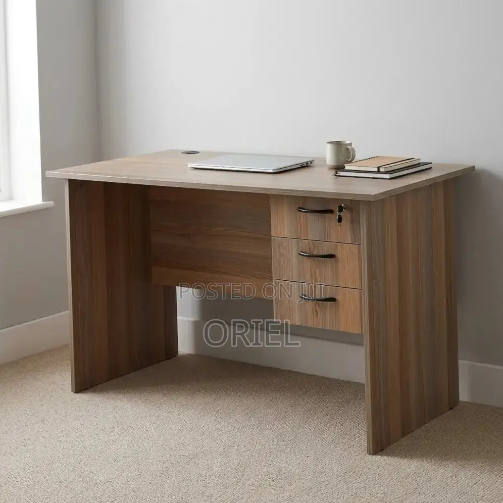 Office Desk : 120CM Staff Work Desk With Drawers