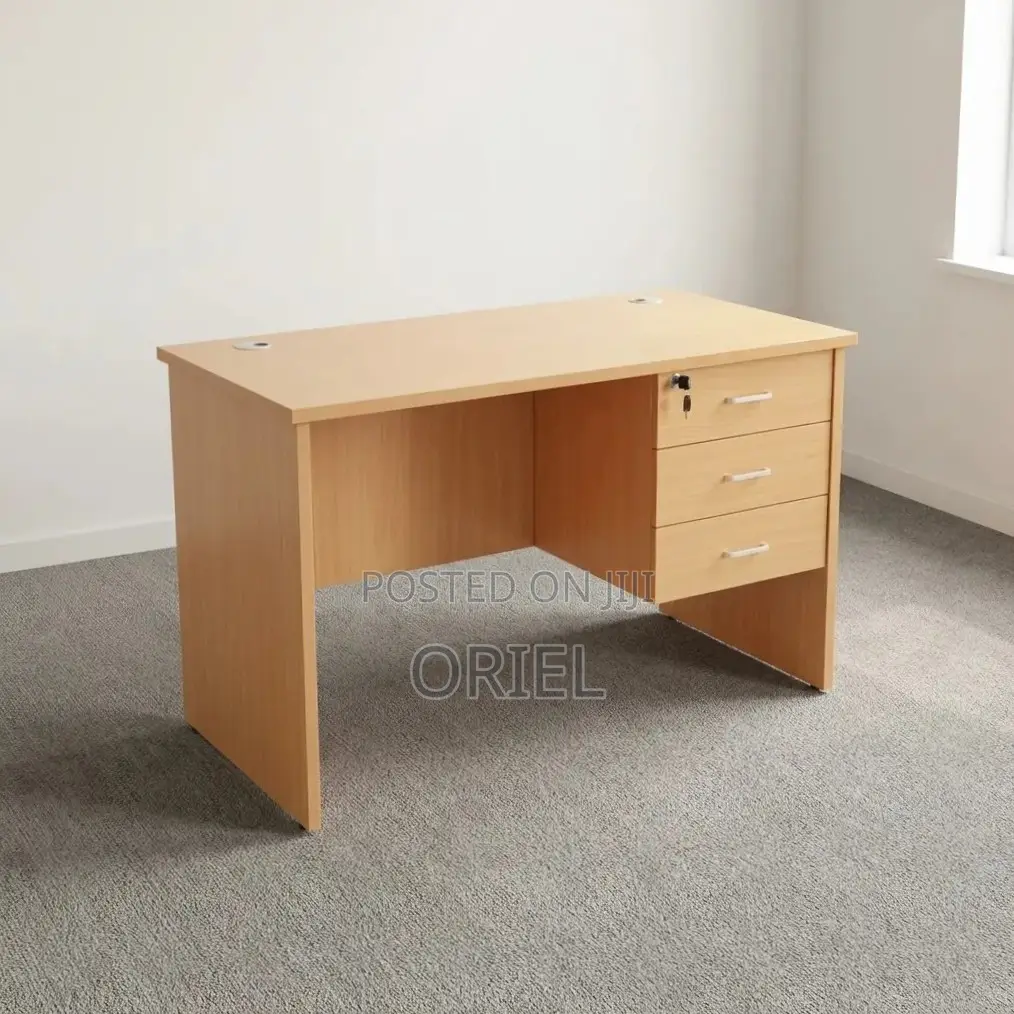 Office Desk : 120CM Staff Work Desk With Drawers