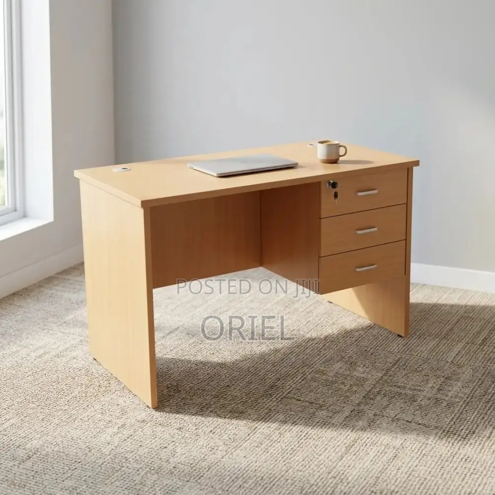 Office Desk : 120CM Staff Work Desk With Drawers