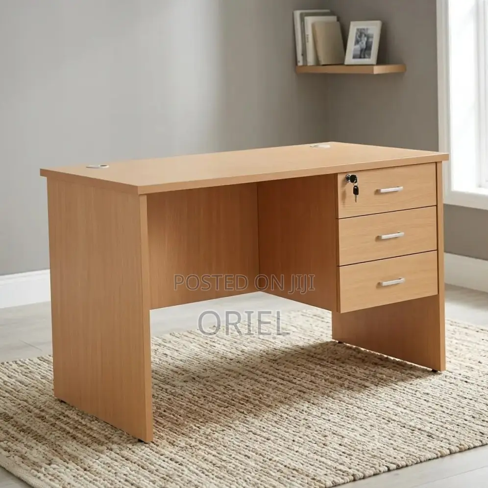 Office Desk : 120CM Staff Work Desk With Drawers