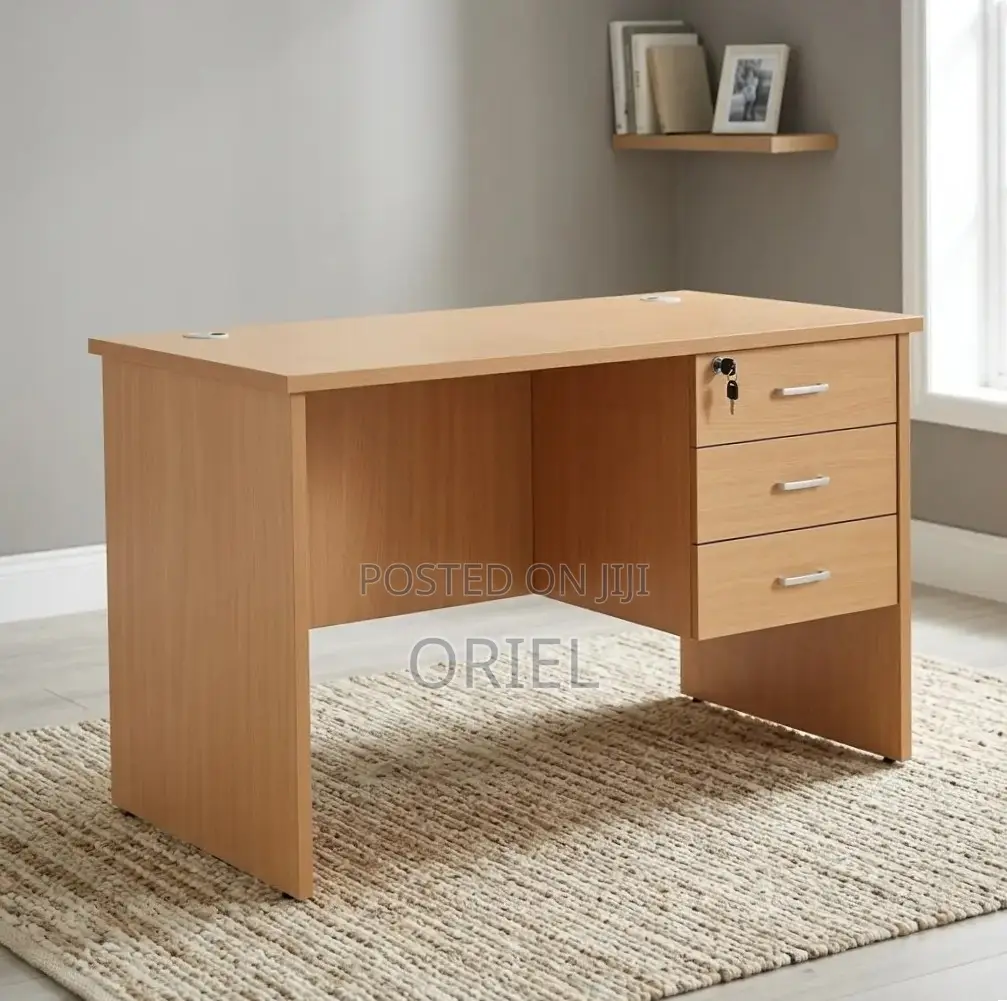 Office Desk : 120CM Staff Work Desk With Drawers