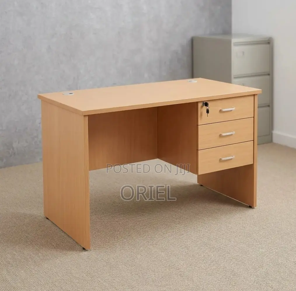 Office Desk : 120CM Staff Work Desk With Drawers