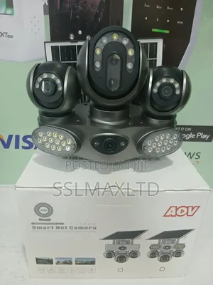4lens Solar Camera With Lights