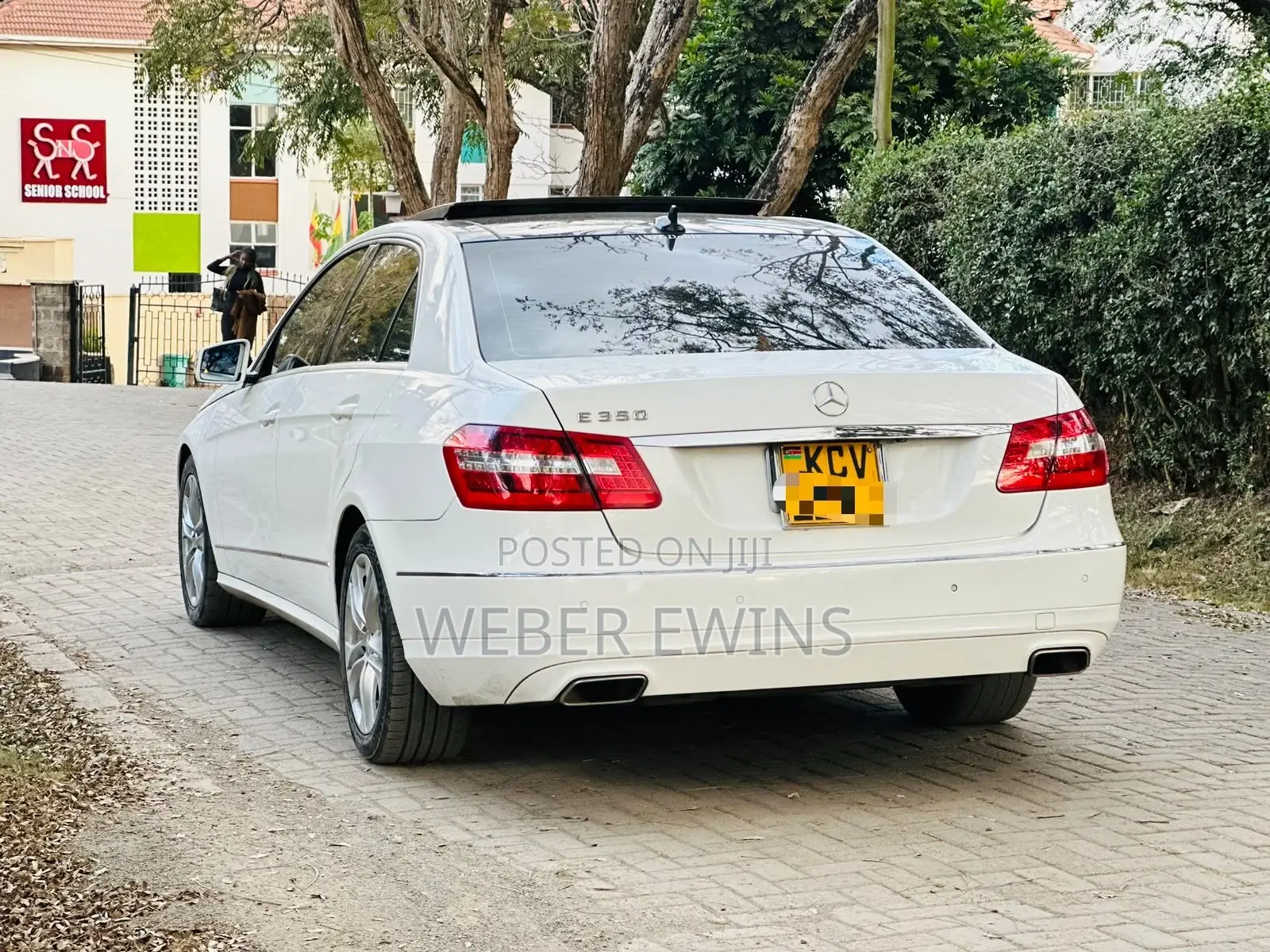 Mercedes-Benz E350 2012 White