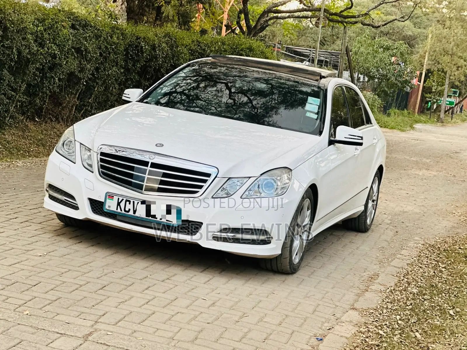 Mercedes-Benz E350 2012 White