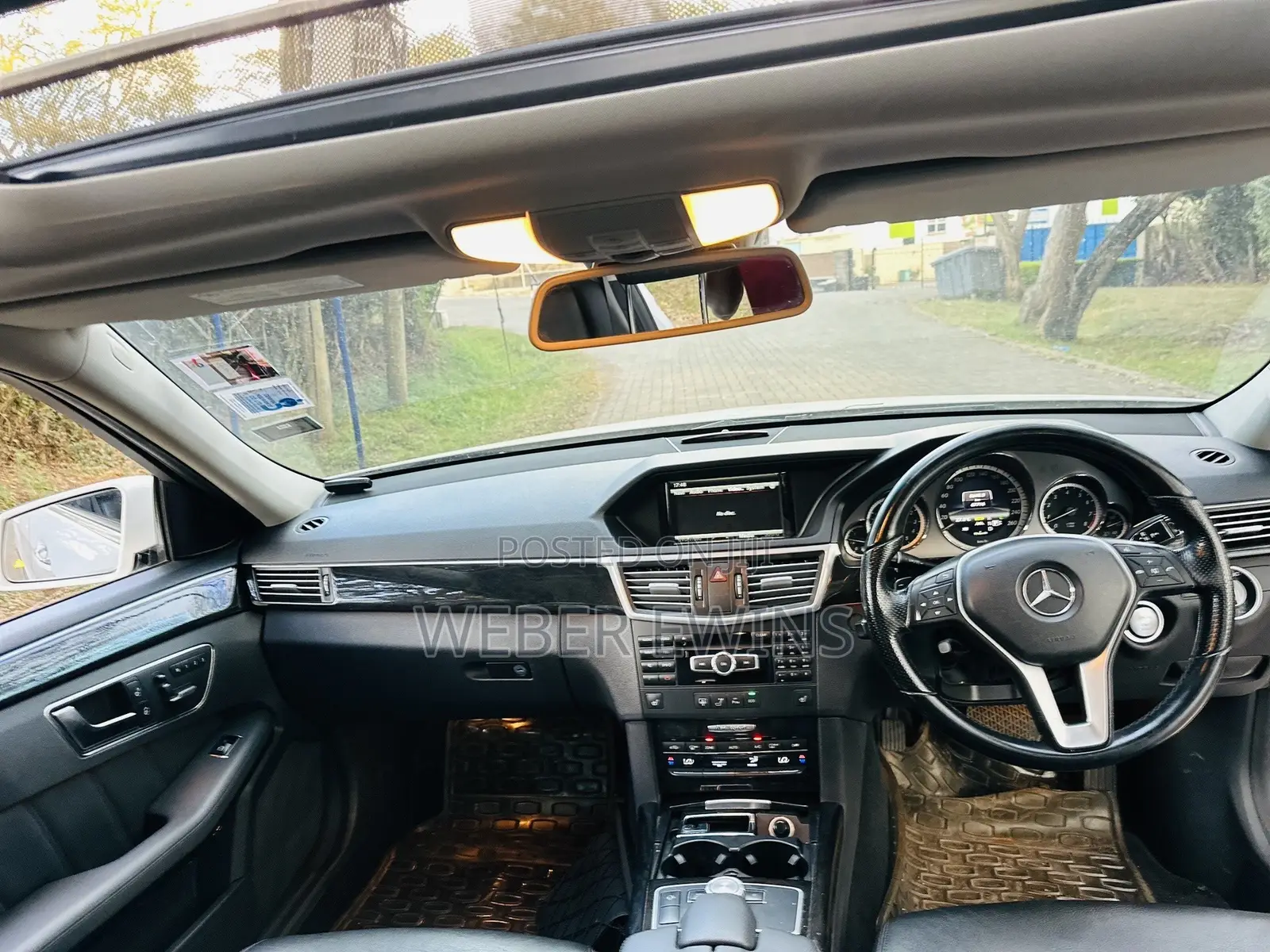 Mercedes-Benz E350 2012 White