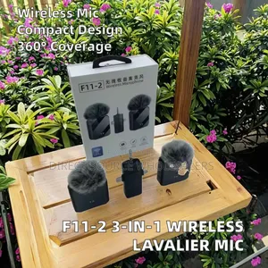F11-2 Wireless Lavalier Microphone – Professional Audio