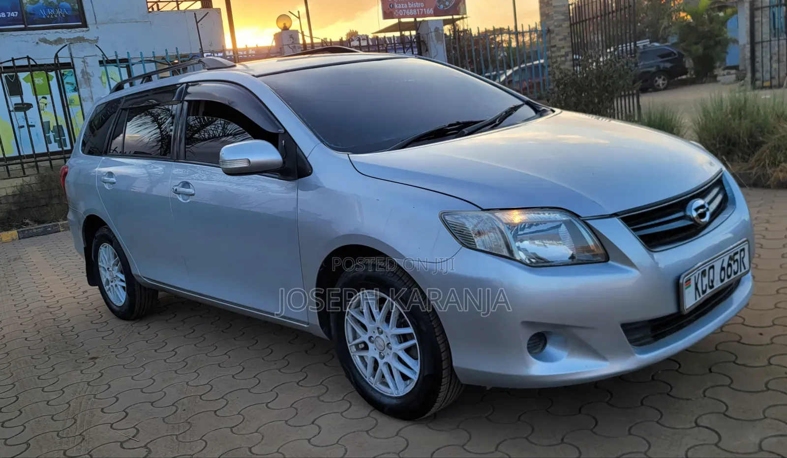 Toyota Corolla Fielder 2012 Silver