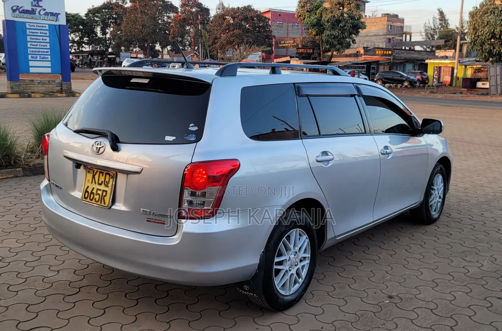 Toyota Corolla Fielder 2012 Silver