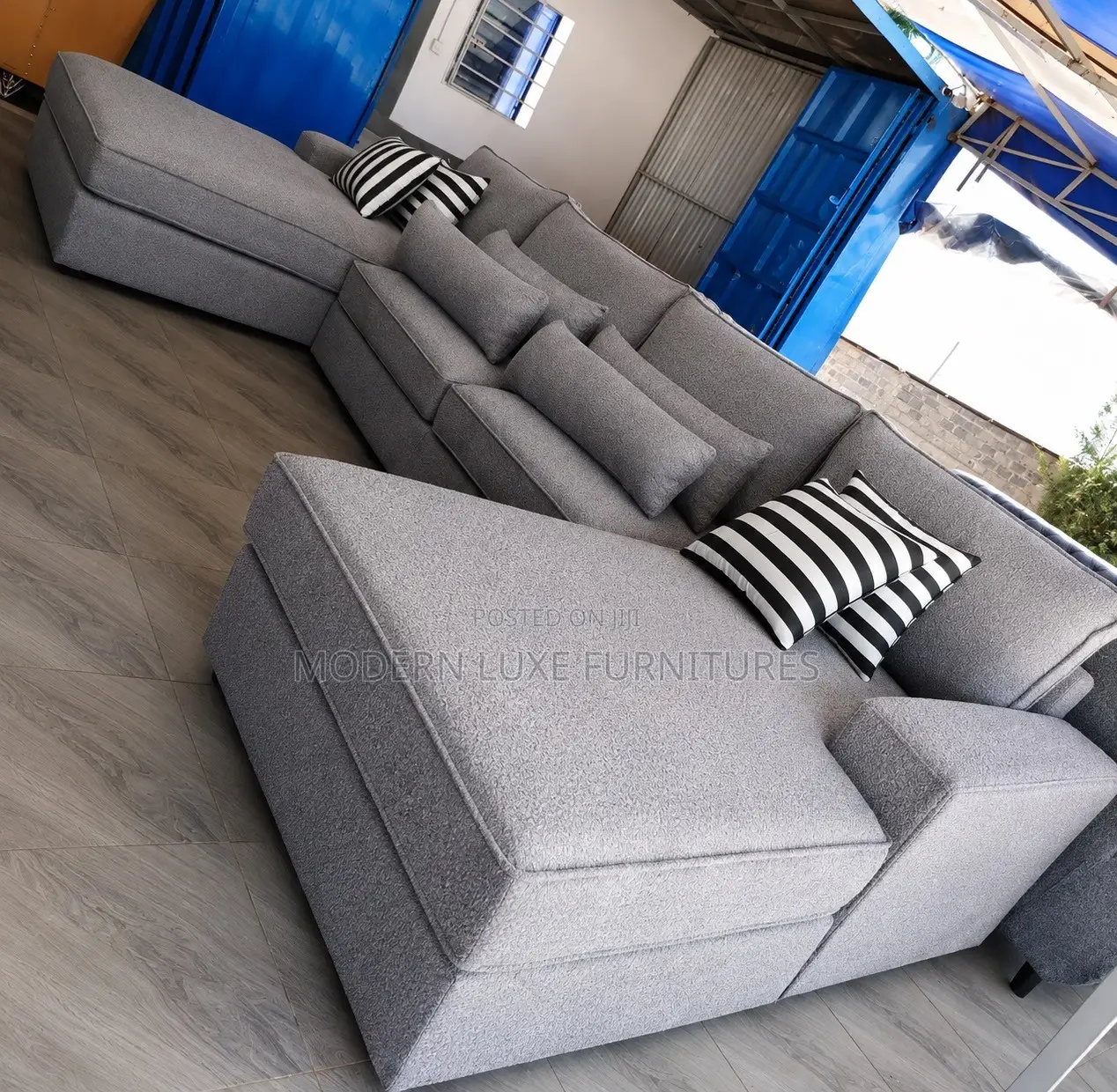 Executive Plush U Sofa/U Shaped Sofa