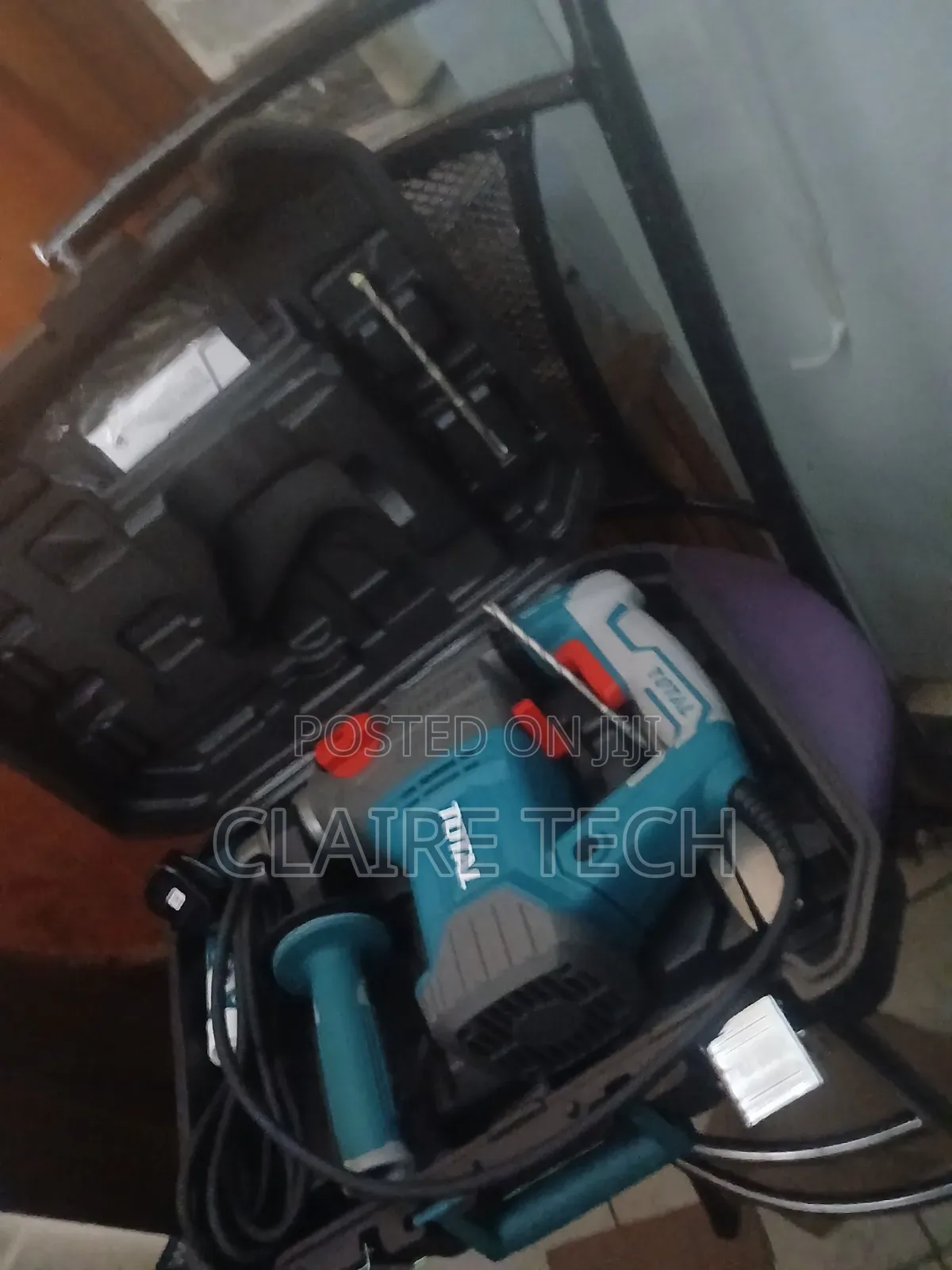 Total 1500W High-Power Hammer Drill Machine