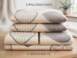 Gorgeous Floral Pure Cotton 5x6 Bedsheet Set