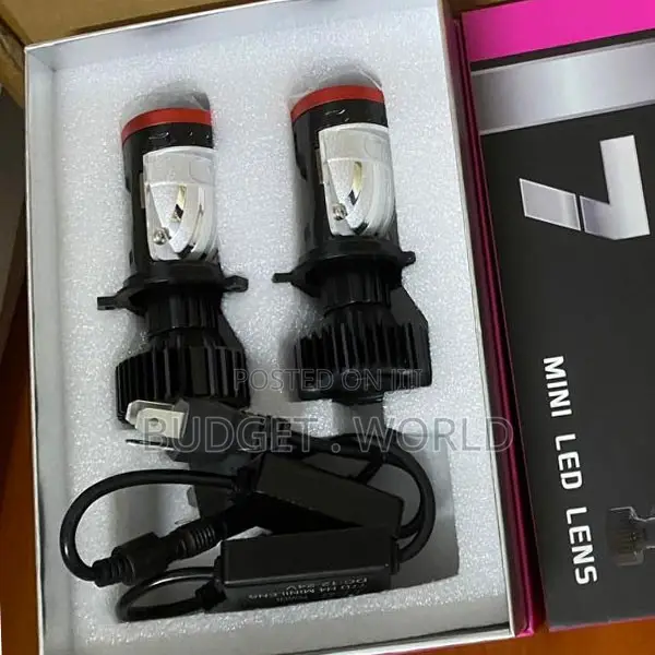 H4 Y7 LED Headlight Bulb – High Brightness Projector Headlamp