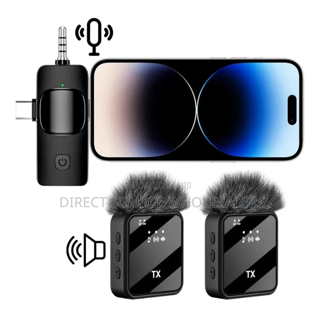 F11-2 Wireless Mic for Phone – Clear Sound Noise Reduction