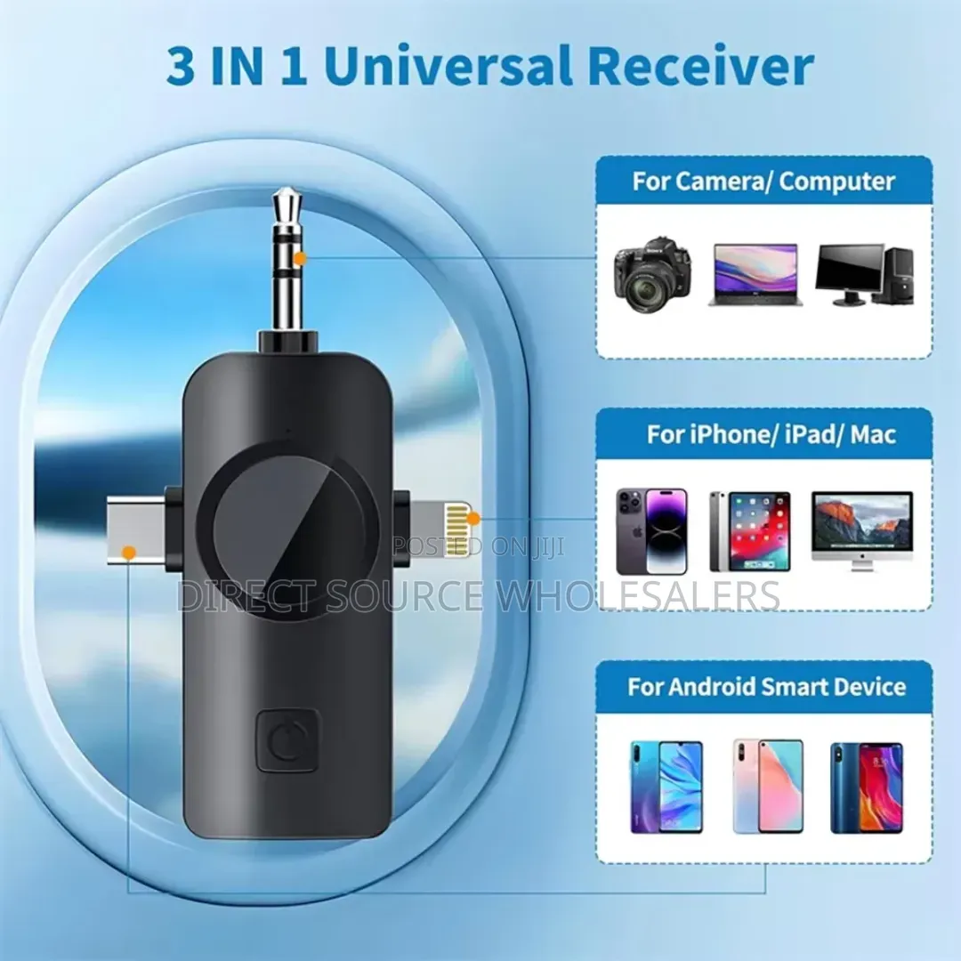 F11-2 Wireless Mic for Phone – Clear Sound Noise Reduction