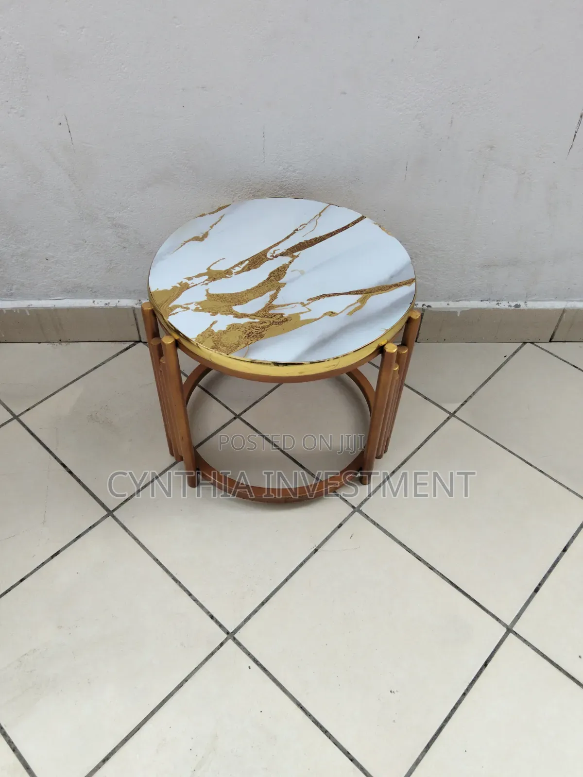 Marble Top Stool
