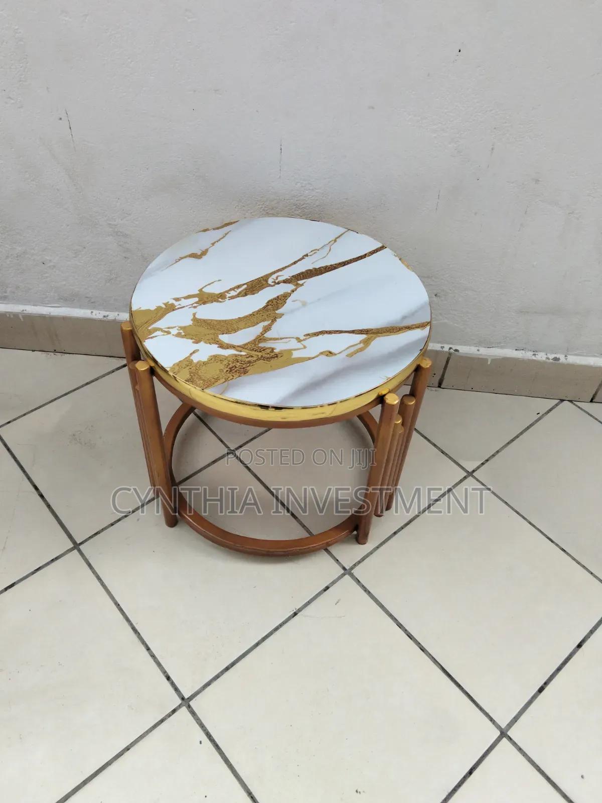 Marble Top Stool