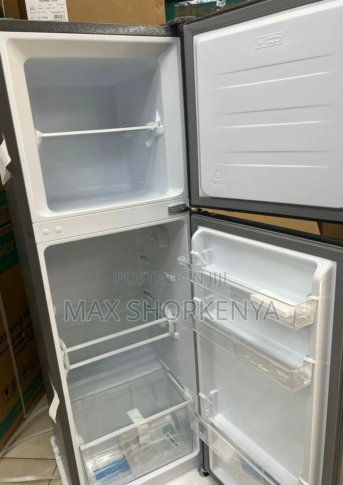 Hisense 154L Double Door Refrigerator REF154DR
