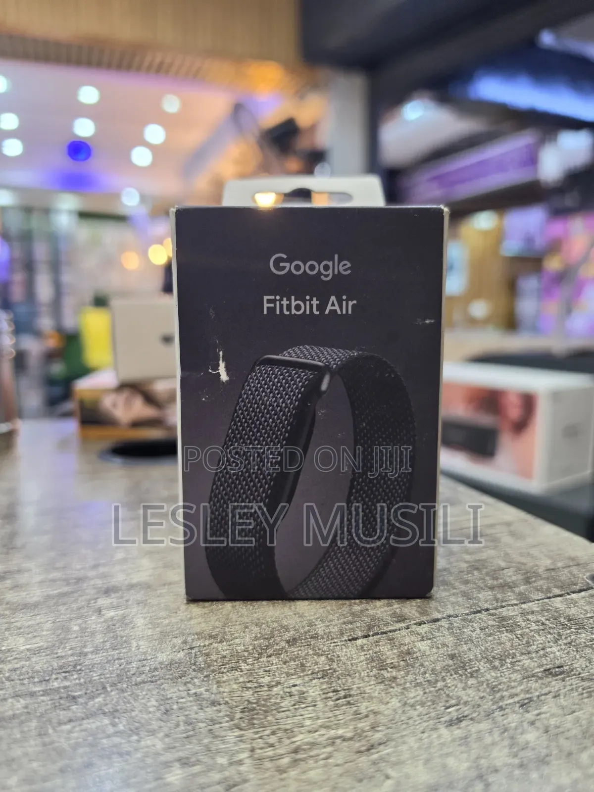 Google Fitbit Air Black
