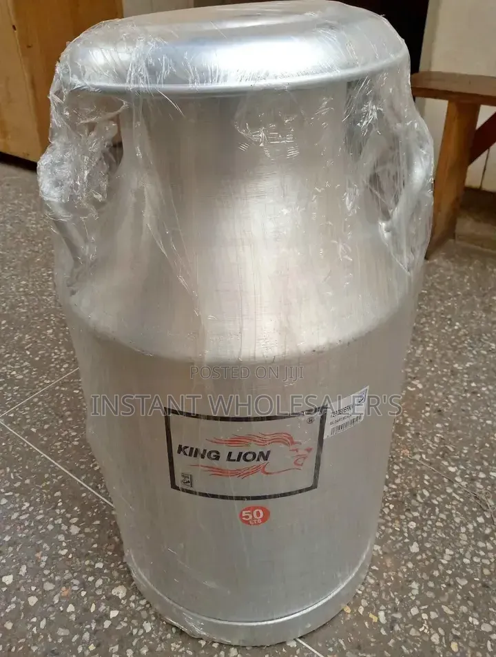 Milking Aluminium Cans 50 Litres