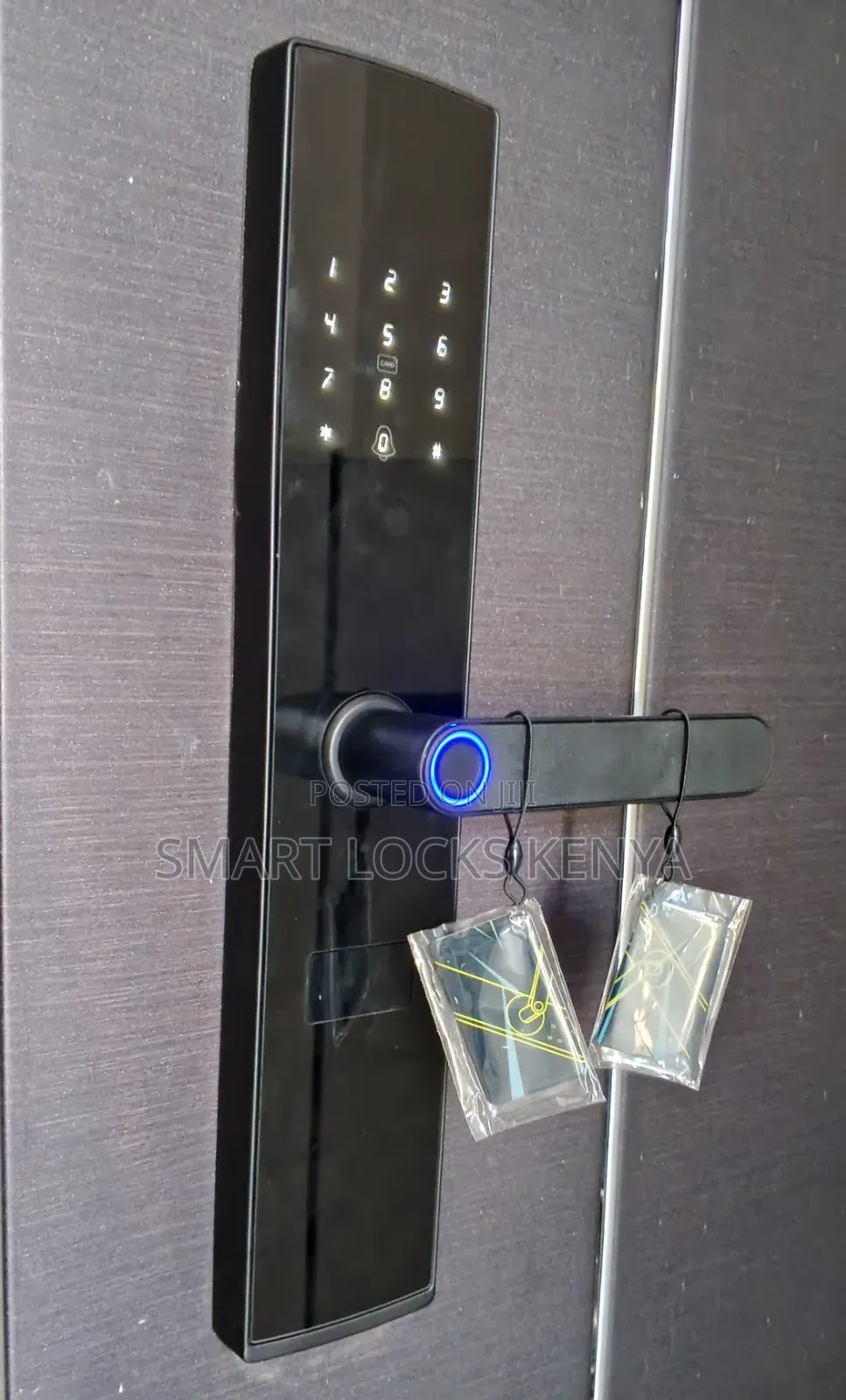 Smart Lock Smart Home Door Lovk With Tuya App Control Passwords Cards