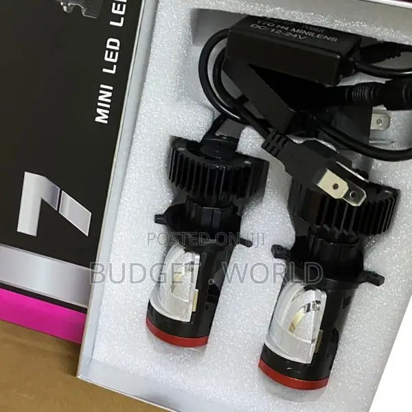 H4 Y7 LED Headlight Projector Bulb – Bright Car Headlamp Replacement