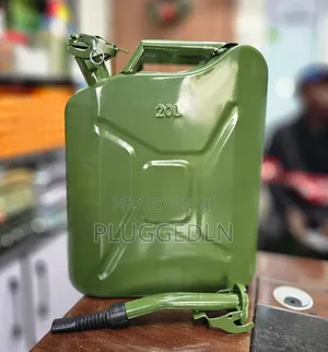 20-Litre Metallic Fuel Jerry Can,