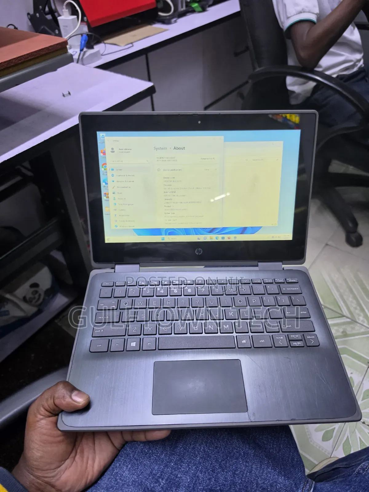 Laptop HP ProBook 11 X360 8GB Intel Core i5 SSD 128GB