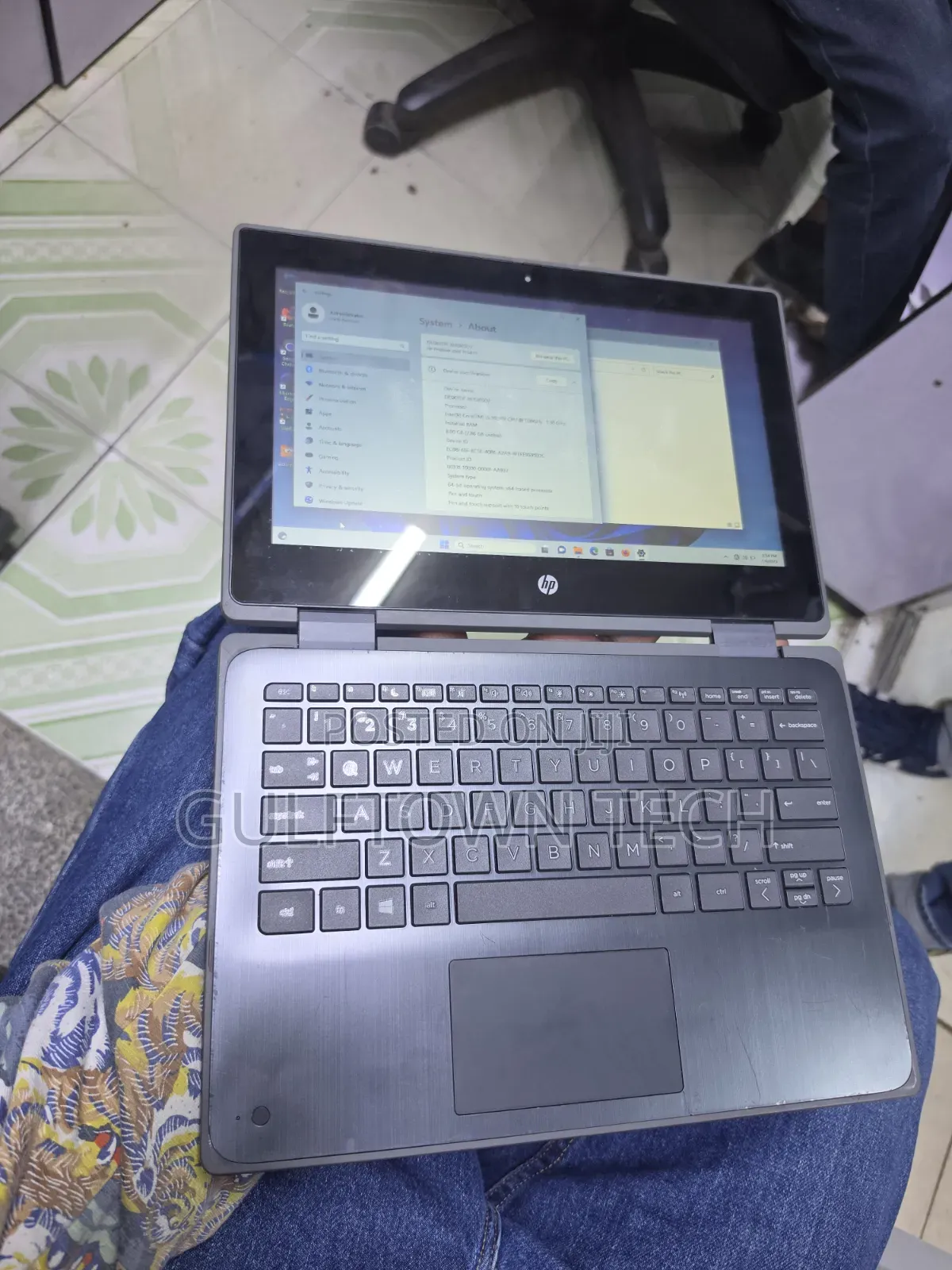 Laptop HP ProBook 11 X360 8GB Intel Core i5 SSD 128GB