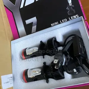 H4 Y7 LED Car Headlight Bulb – Projector Beam Replacement Lamp