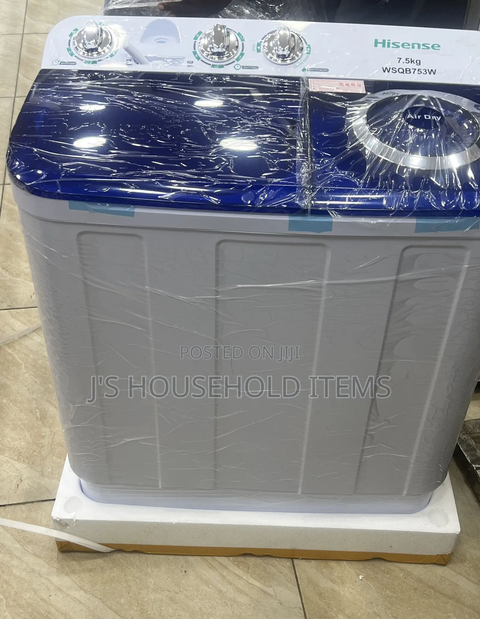 Hisense 7.5 Kg Twin Tub