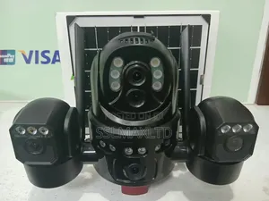 Qual Lens Solar CCTV Camera