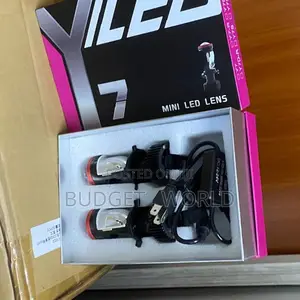 H4 Y7 LED Projector Headlight Bulb – Bright Auto Replacement Lamp