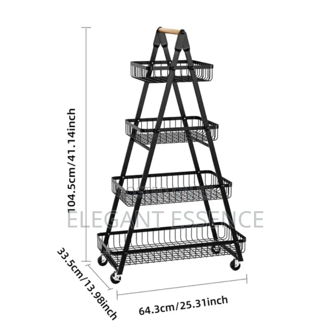 4 Layers Multifunctional Rack