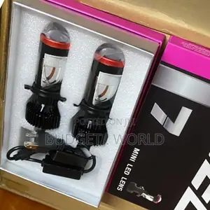 H4 Y7 LED Car Headlight – Projector Style High Brightness Bulb