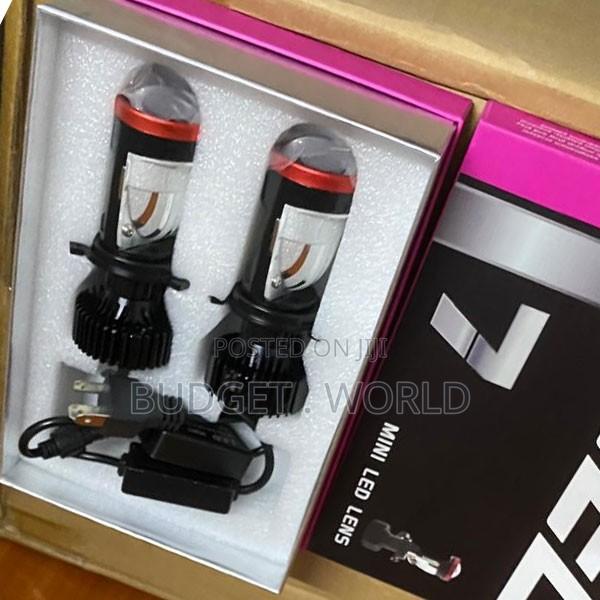 H4 Y7 LED Car Headlight – Projector Style High Brightness Bulb