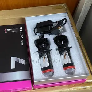 H4 Y7 LED Car Headlight – Projector Style High Brightness Bulb