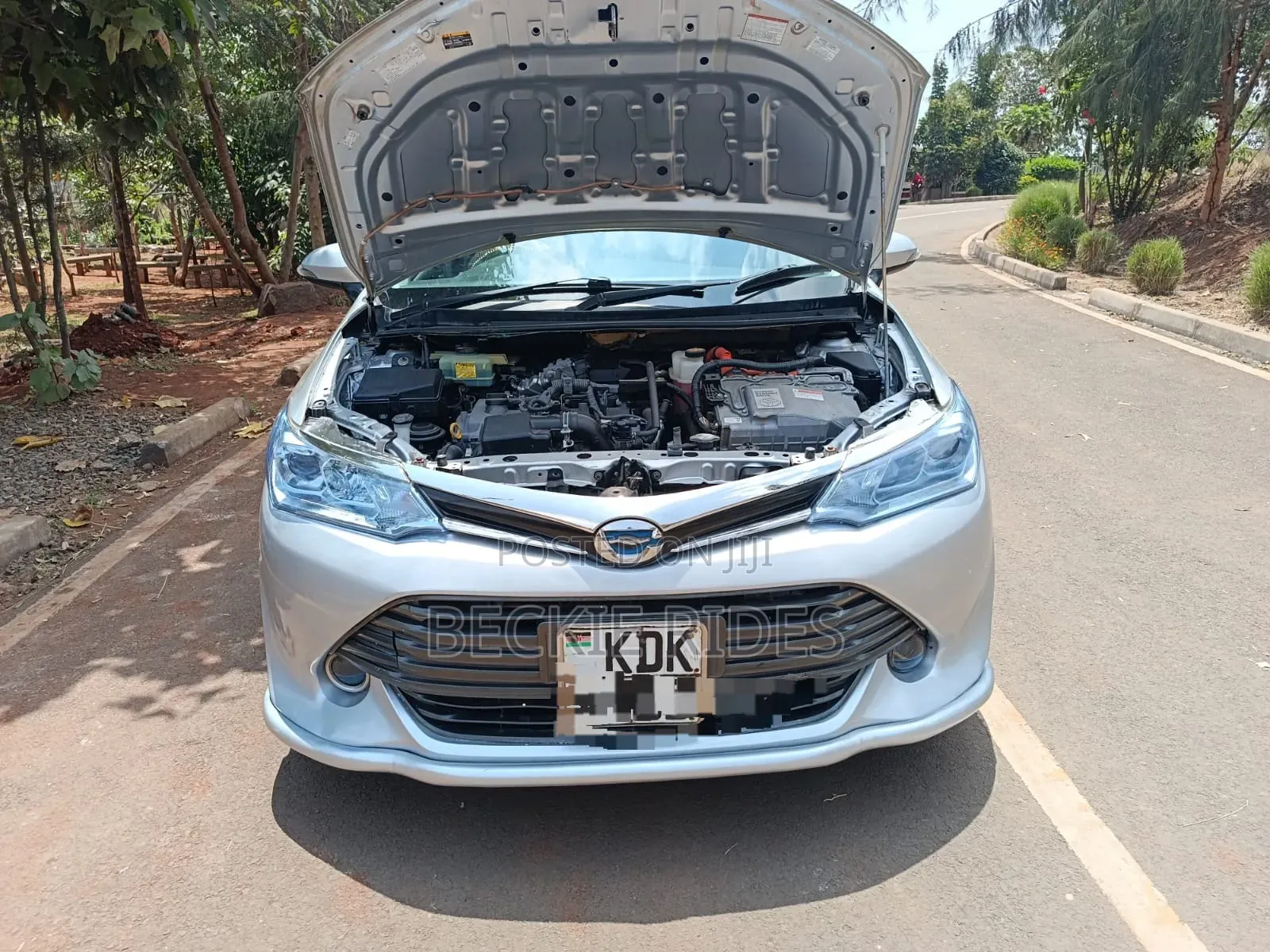 Toyota Corolla Fielder 2015 Silver
