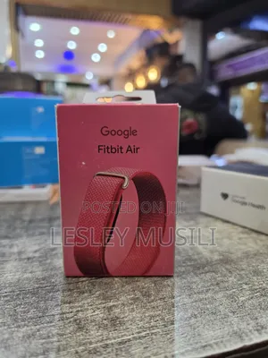 Google Fitbit Air Red