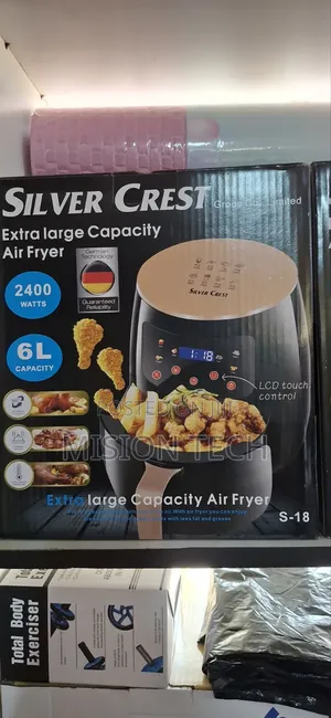 Electric Digital Silver Crest Air Fryer 6l Air Fryer