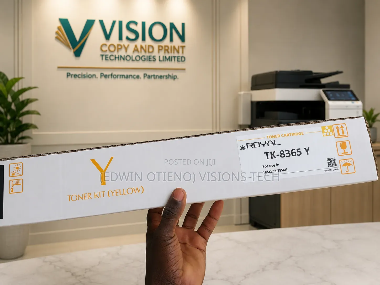 Kyocera 2554ci Yellow Toner