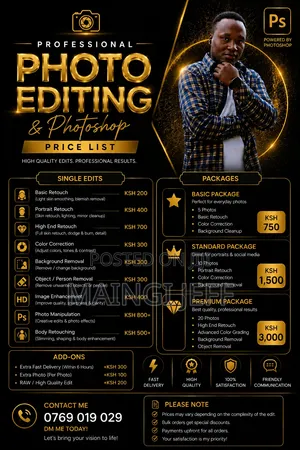 Flyers and Photo Editing